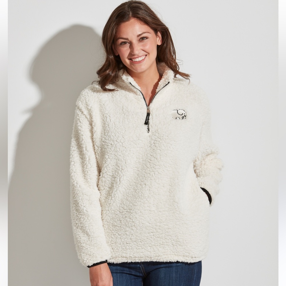 🌟2/$25🌟 Ivory Ella Cream Sherpa Sweater